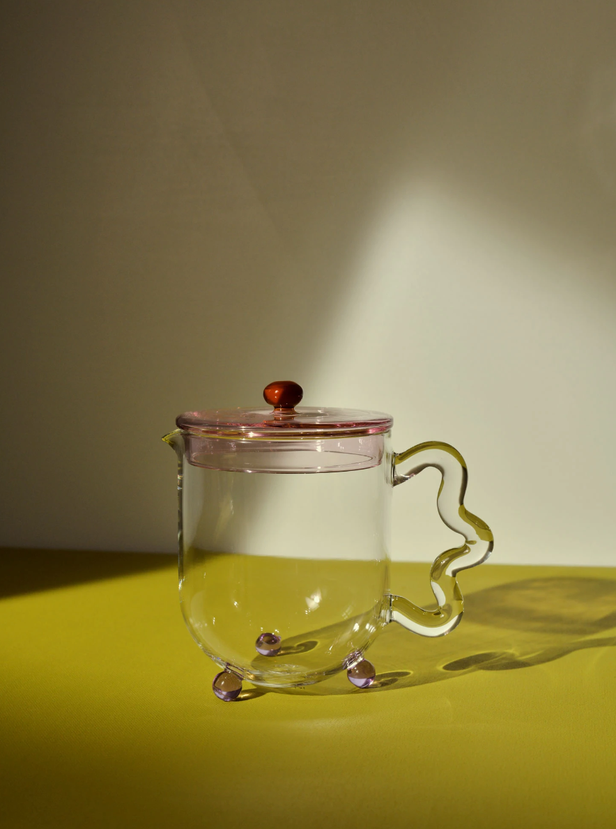 The Qi - Bloom Glass Tea Pot