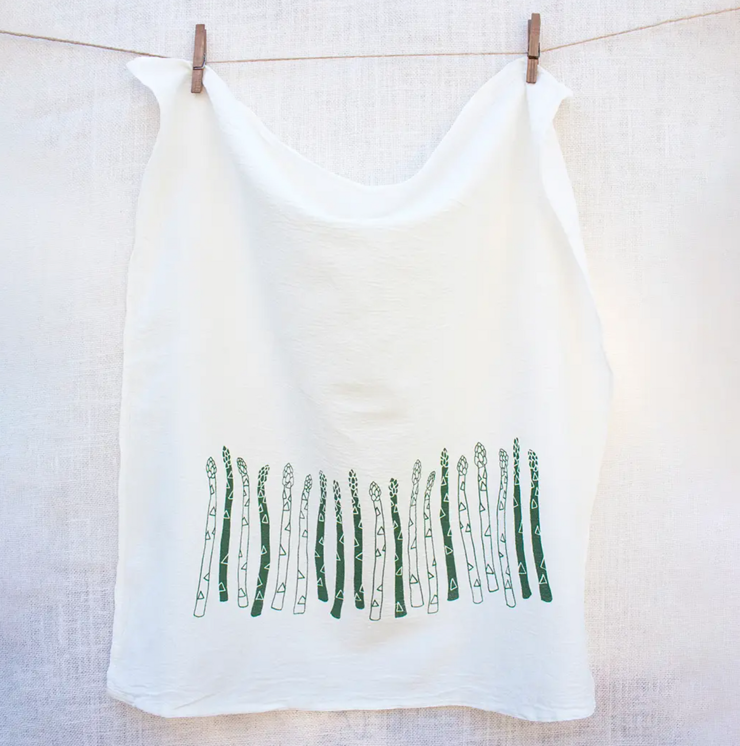 Tina Produce - Asparagus Kitchen Towel